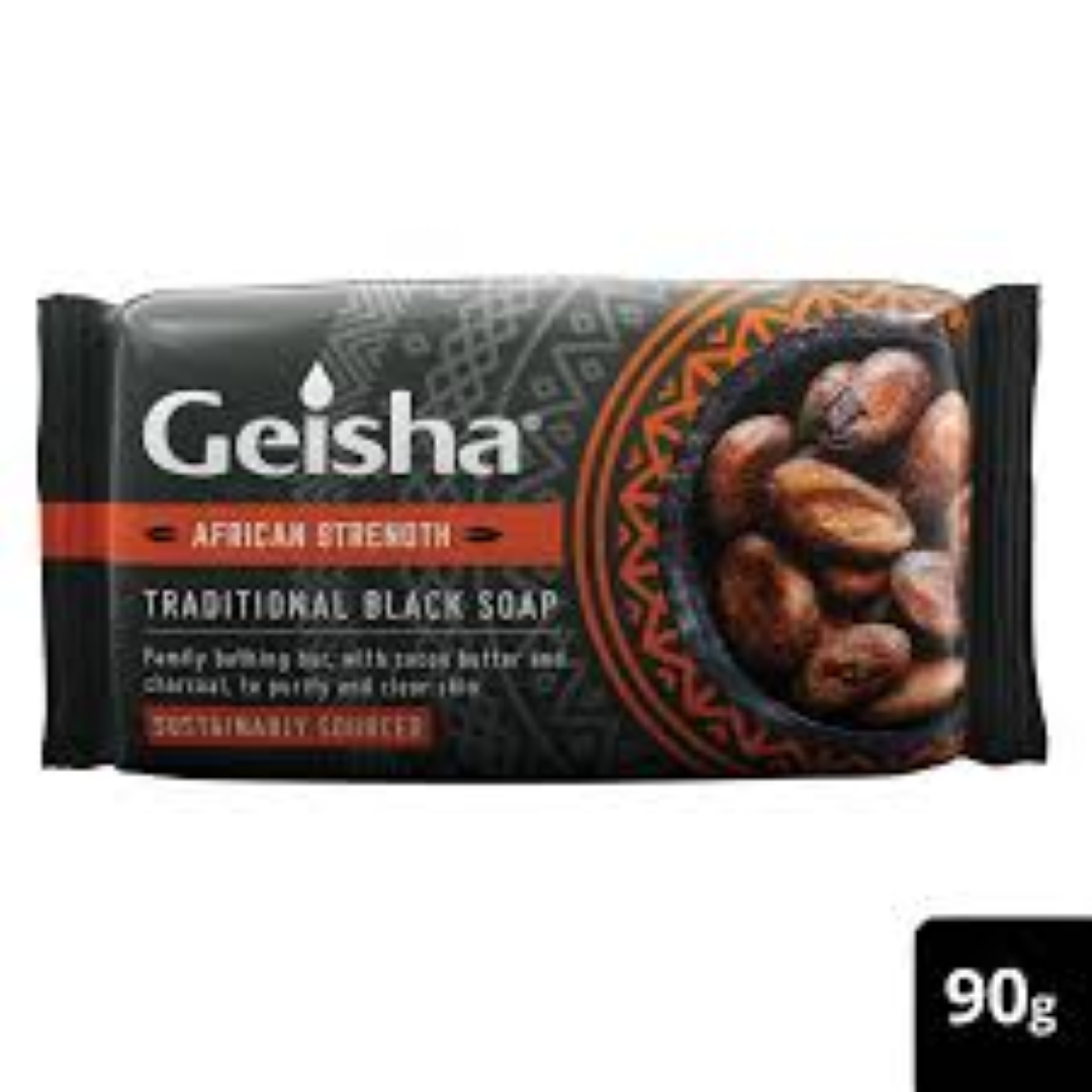 GEISHA BLACK SOAP 90G